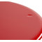 Tavolino da bar in ABS colore rosso
