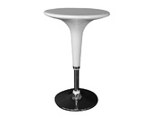 Tavolino da bar John in ABS colore bianco