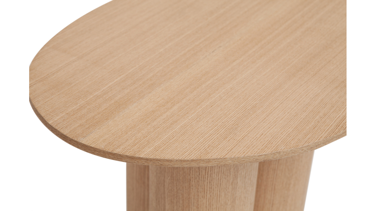 Tavolino da caff legno chiaro HOLLEN