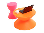 Tavolino design arancione IDA
