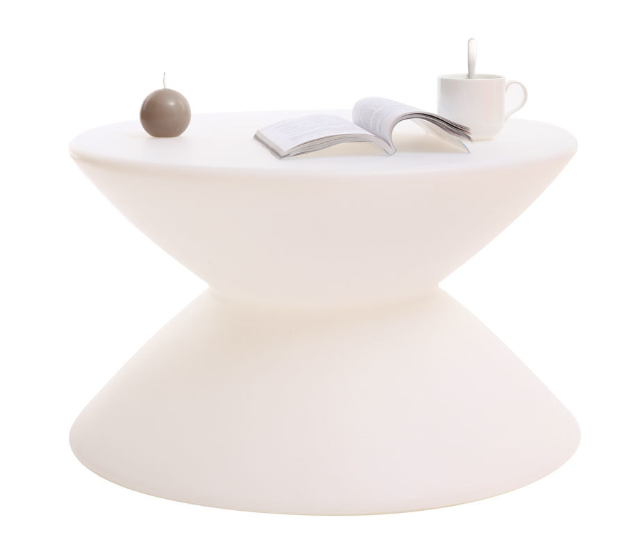Tavolino design bianco IDA
