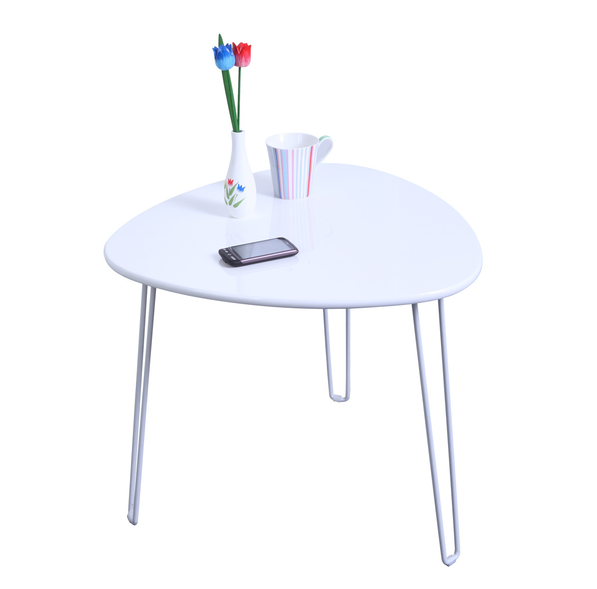 Tavolino design bianco  LAKEA