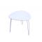 Tavolino design bianco  LAKEA