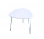 Tavolino design bianco  LAKEA