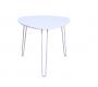 Tavolino design bianco  LAKEA