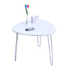 Tavolino design bianco  LAKEA
