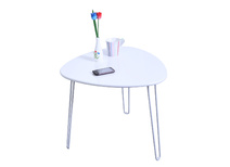 Tavolino design bianco  LAKEA