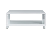 Tavolino design bianco ROXIE