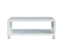 Tavolino design bianco ROXIE