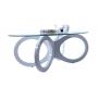 Tavolino design in vetro colore bianco BUTTERFLY