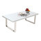 Tavolino design laccato bianco  HALIFAX
