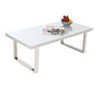 Tavolino design laccato bianco  HALIFAX