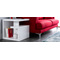 Tavolino design laccato bianco HALTON