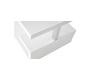 Tavolino design laccato bianco REX