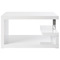 Tavolino design laccato bianco REX