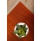 Tavolino design laccato color  bianco e legno GLASGOW