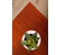 Tavolino design laccato color  bianco e legno GLASGOW