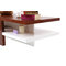 Tavolino design laccato color bianco e legno  WILLOW