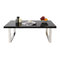 Tavolino design laccato nero HALIFAX