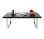 Tavolino design laccato nero HALIFAX