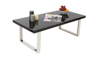 Tavolino design laccato nero HALIFAX