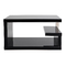 Tavolino design laccato nero REX