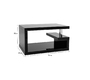 Tavolino design laccato nero REX