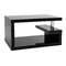 Tavolino design laccato nero REX