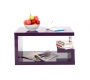 Tavolino design laccato viola REX