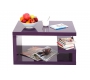Tavolino design laccato viola REX