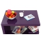Tavolino design laccato viola REX