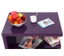 Tavolino design laccato viola REX