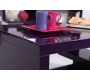 Tavolino design laccato viola REX