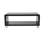 Tavolino design nero ROXIE