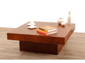 Tavolino design ripiani scorrevoli LAUREEN