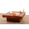 Tavolino design ripiani scorrevoli LAUREEN