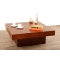 Tavolino design ripiani scorrevoli LAUREEN
