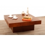 Tavolino design ripiani scorrevoli LAUREEN
