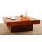 Tavolino design ripiani scorrevoli LAUREEN