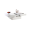 Tavolino design ripiani scorrevoli LAUREEN