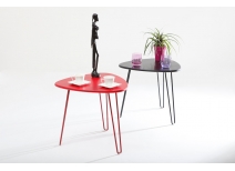 Tavolino design rosso  LAKEA