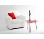 Tavolino design rosso  LAKEA