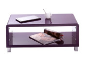 Tavolino design viola ROXIE
