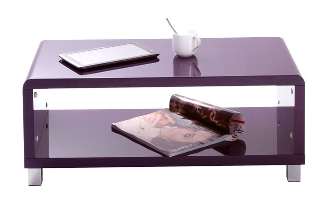 Tavolino design viola ROXIE