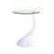 Tavolino / gueridon design COURBELLA � colore bianco