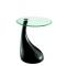 Tavolino / gueridon design COURBELLA � colore nero