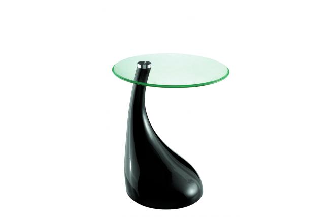 Tavolino / gueridon design COURBELLA � colore nero