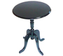Tavolino gueridon tondo LUISA � colore nero