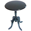 Tavolino gueridon tondo LUISA � colore nero