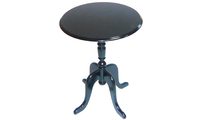 Tavolino gueridon tondo LUISA � colore nero